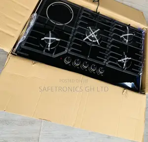 Authentic Sleek Kenwood 90cm 4+1 Black Inbuilt Hob