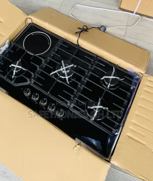 Perfect Good Black Inbuilt Kenwood 90cm 4+1 Hob