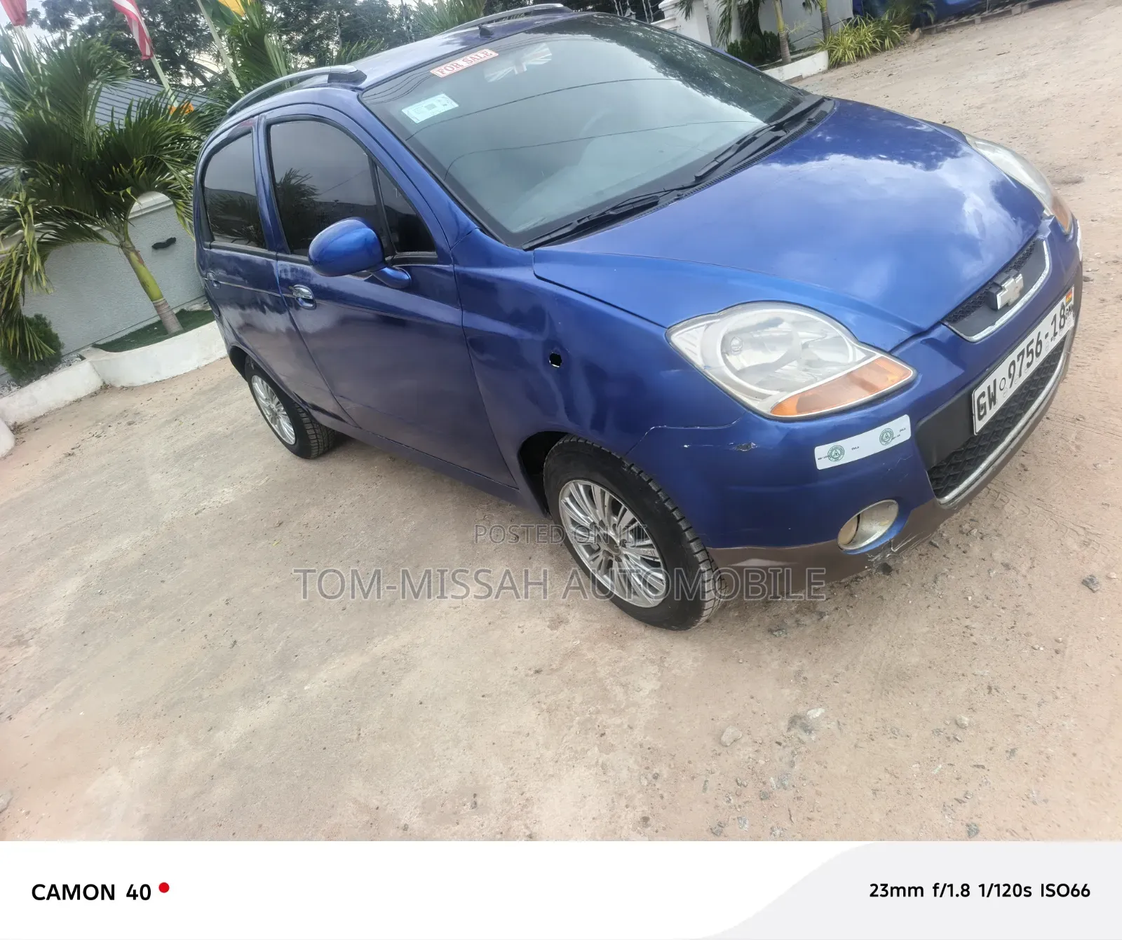 Daewoo Matiz 0.8 S 2009 Blue