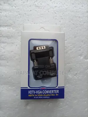 Hdmi Female Input to Vga Male Output Adapter