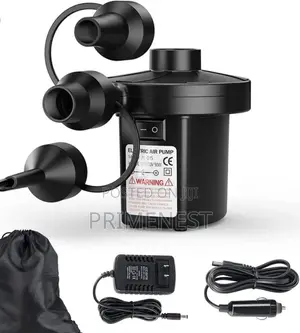 Electric Air Pump – Fast Inflator for Airbeds, Mattresses, Pools