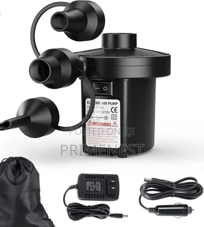 Electric Air Pump – Fast Inflator for Airbeds, Mattresses, Pools