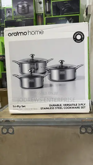 Oraimo Tri-Ply Set Durable Versatile Stainless Steel Cookware Set 6pcs