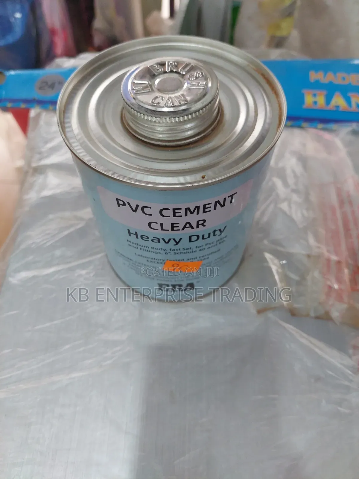 ERA Heavy Duty Clear PVC Cement (1 Quart)