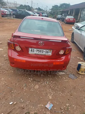 Toyota Corolla 2010 Red