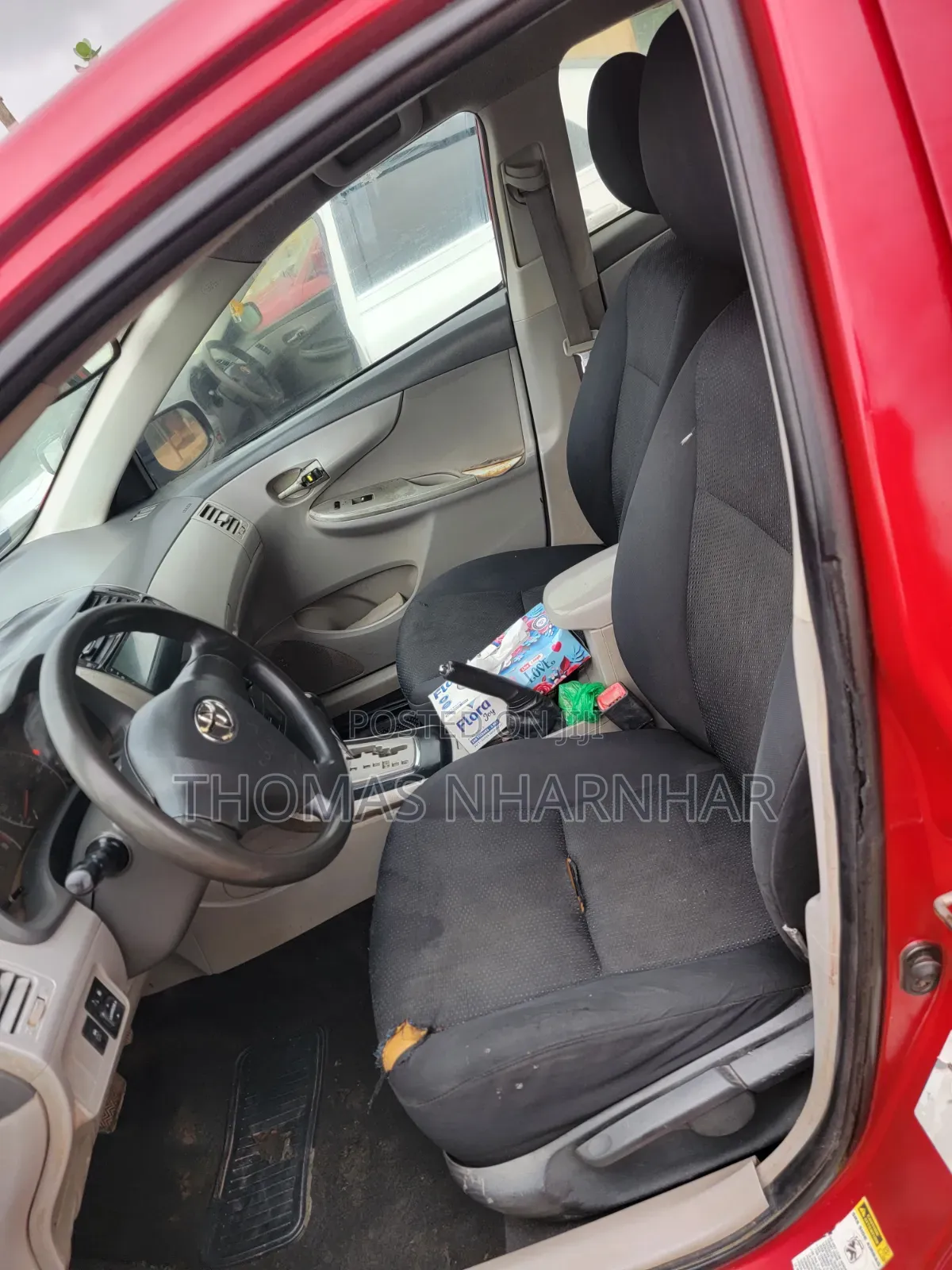 Toyota Corolla 2010 Red