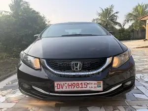 Honda Civic EX-L w/Navigation 4dr Sedan (1.8L 4cyl CVT) 2015 Black