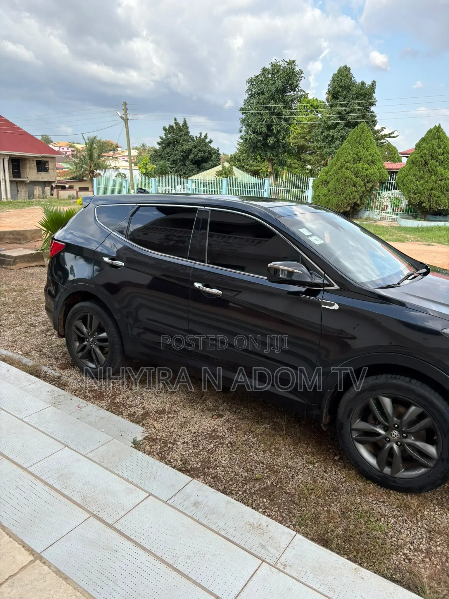 Hyundai Santa Fe SE AWD 2016 Black