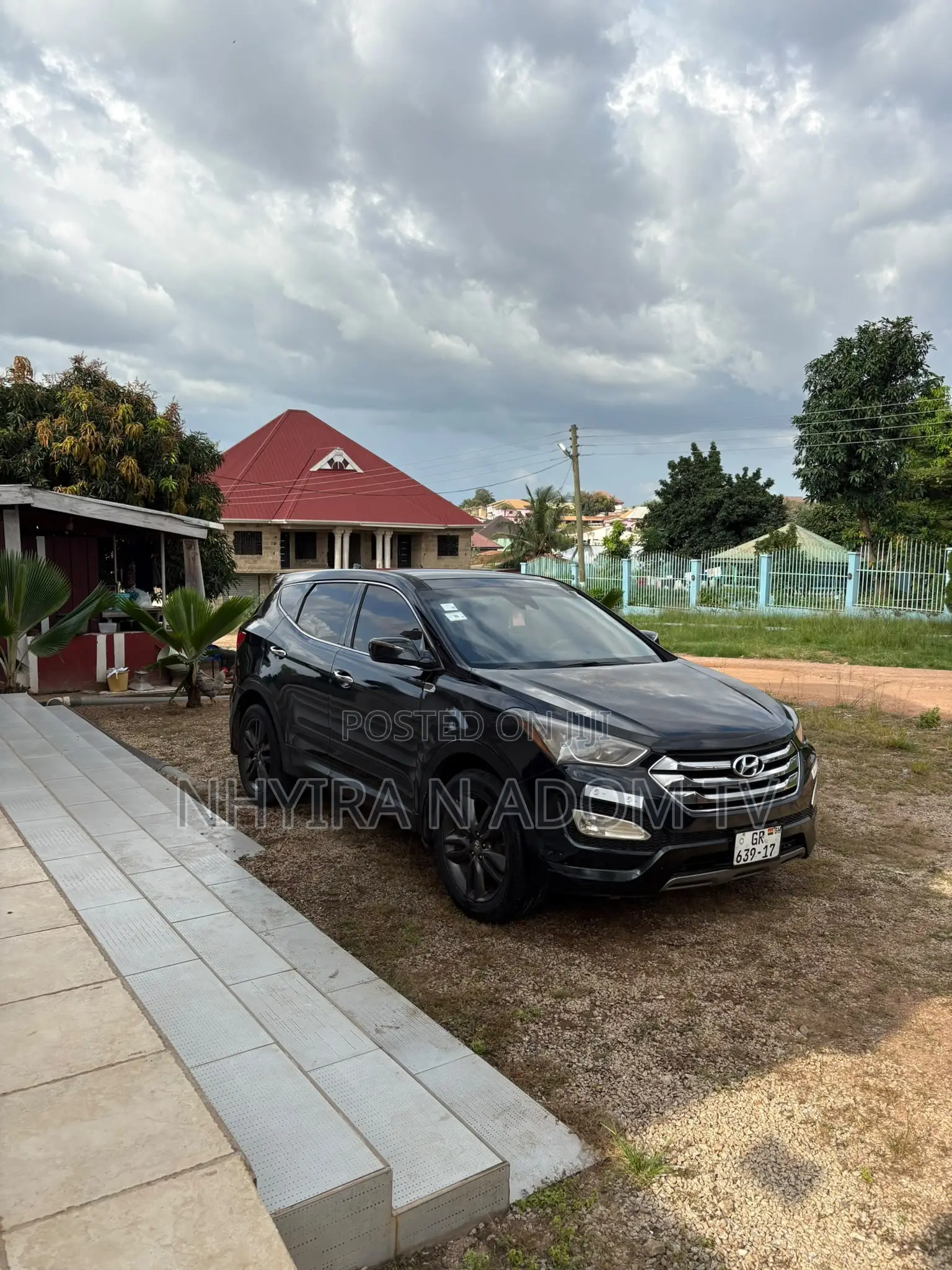 Hyundai Santa Fe SE AWD 2016 Black