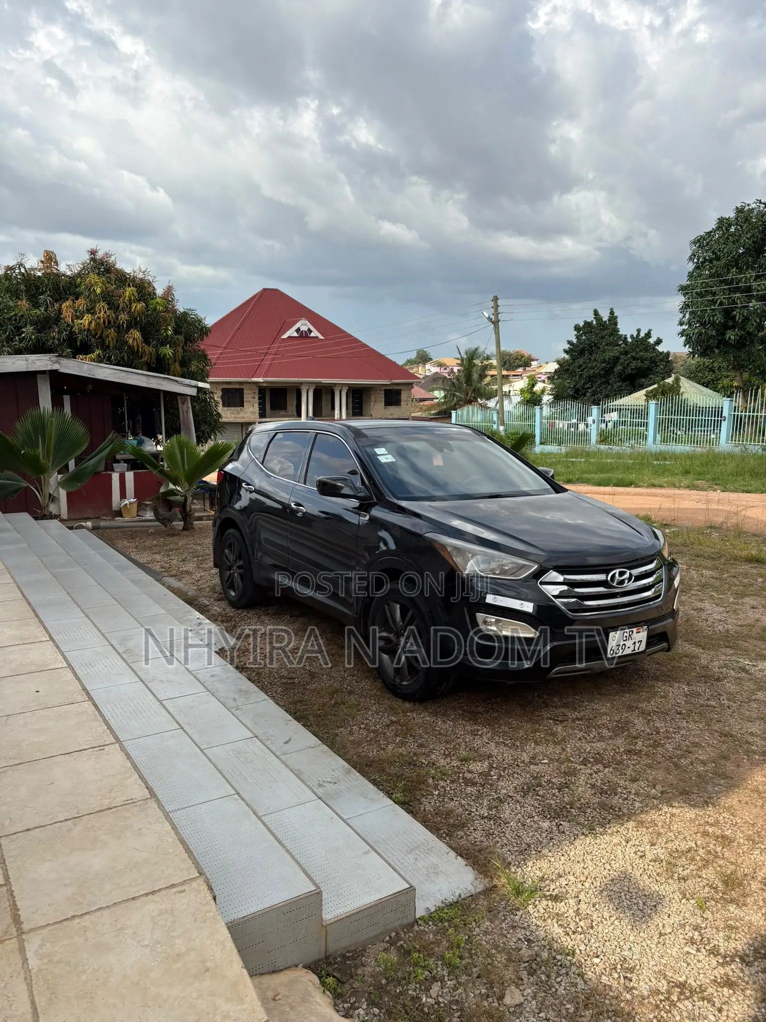 Hyundai Santa Fe SE AWD 2016 Black