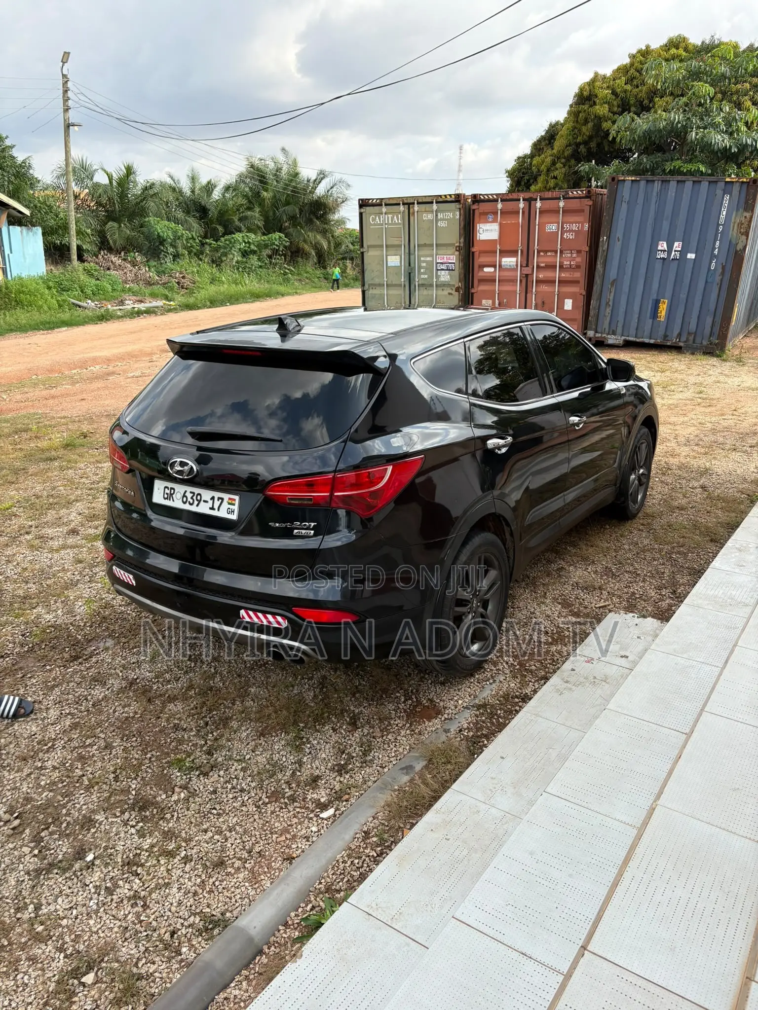 Hyundai Santa Fe SE AWD 2016 Black