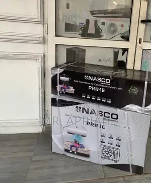 Shop Unique Nasco 1.5hp 1.5hp Air Conditioner(Silver).