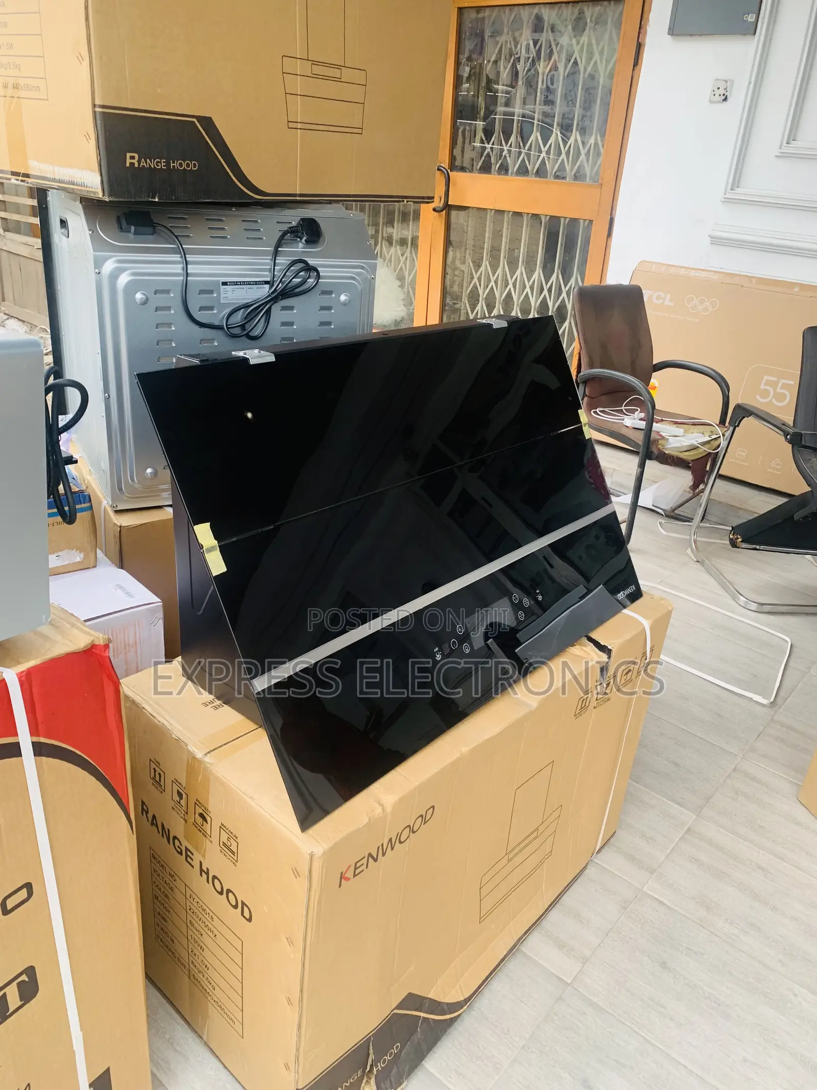 Kenwood Built-in Hood, 90 Cm, Stainless Steel – HOD90.450SS