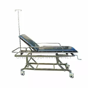 Adjustable Patient Trolly