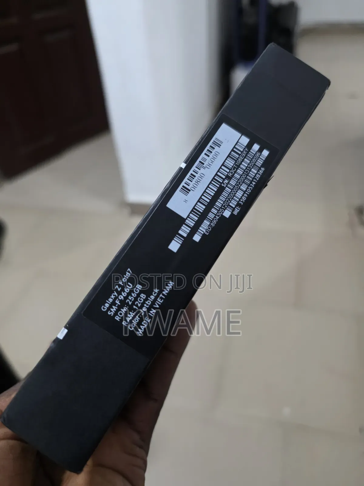New Samsung Galaxy Z Fold7 256 GB Black