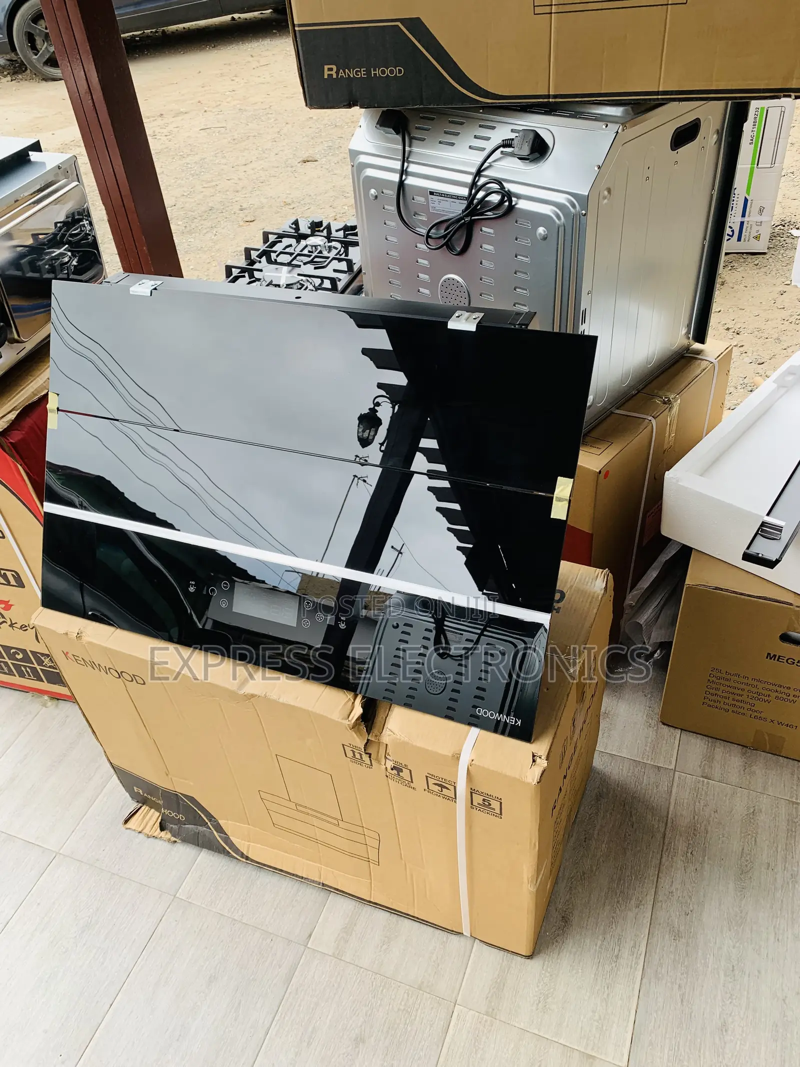 Grab Your Own Kenwood Built-in Hood, 90cm, Stainless Steel HOD90.450SS