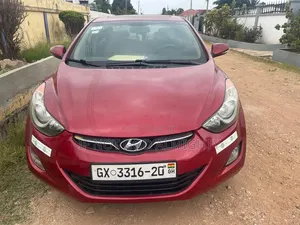 Hyundai Elantra 2013 Red