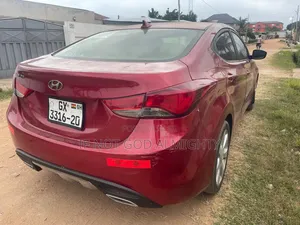 Hyundai Elantra 2013 Red