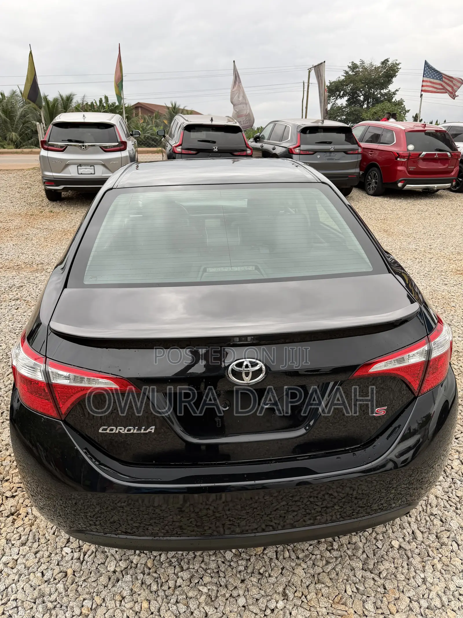 Toyota Corolla S 4dr Sedan (1.8L 4cyl CVT) 2016 Black