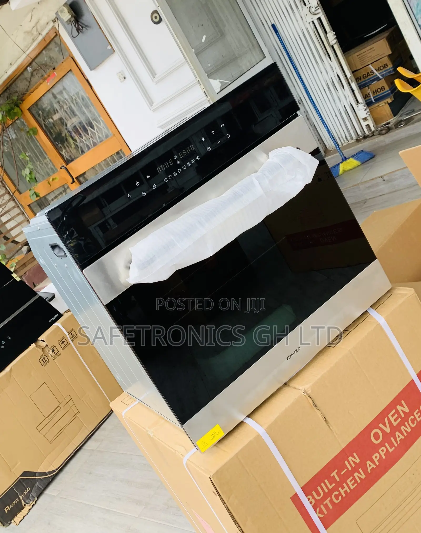 Recommend Unique Inbuilt Sliver Black Kenwood Oven