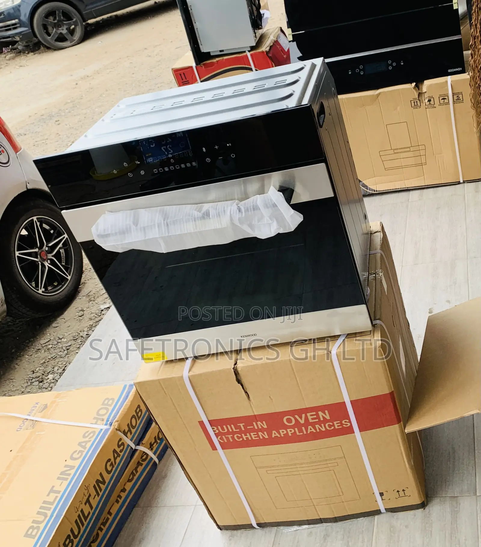 Super New Peaceful Kenwood Black Inbuilt Oven