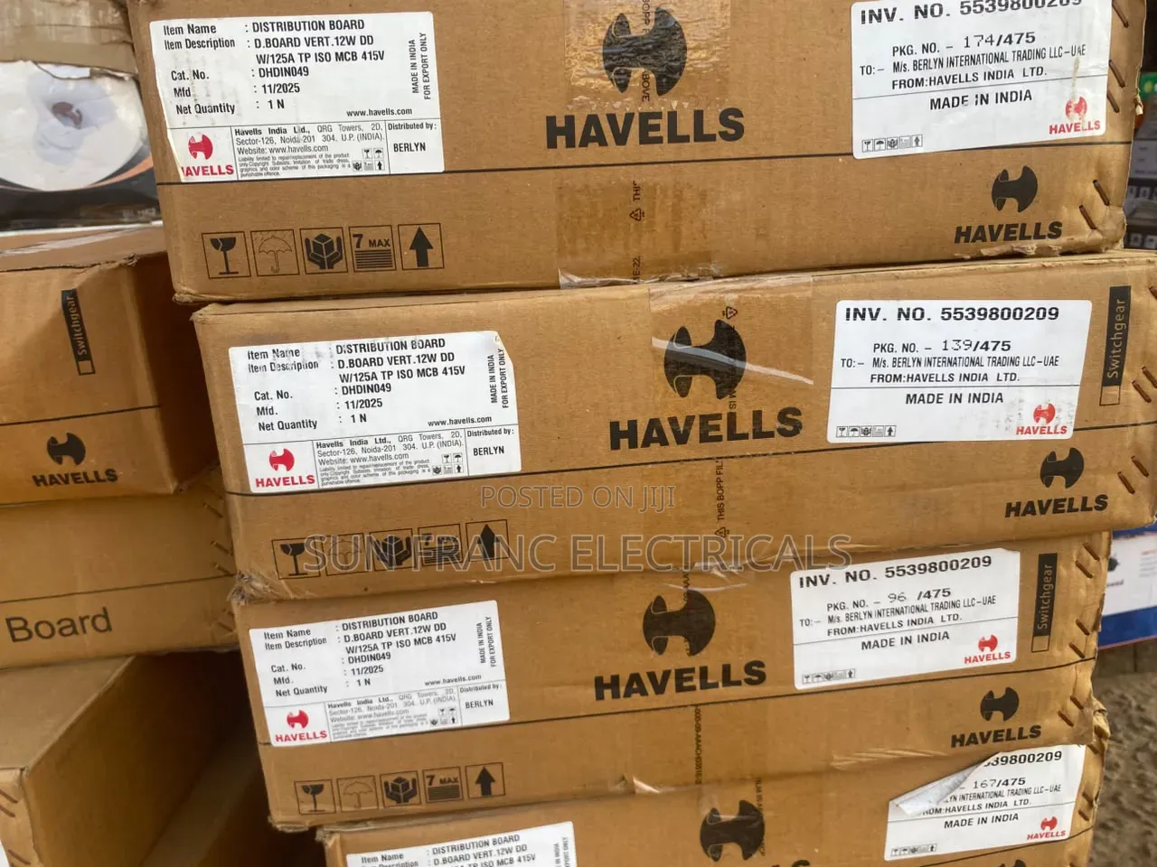 12way 3phase Havel's Original Distribution Board