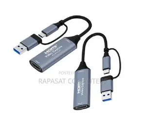 Newly Arrived 2-in-1 USB + Type-C HDMI Video Capture Card