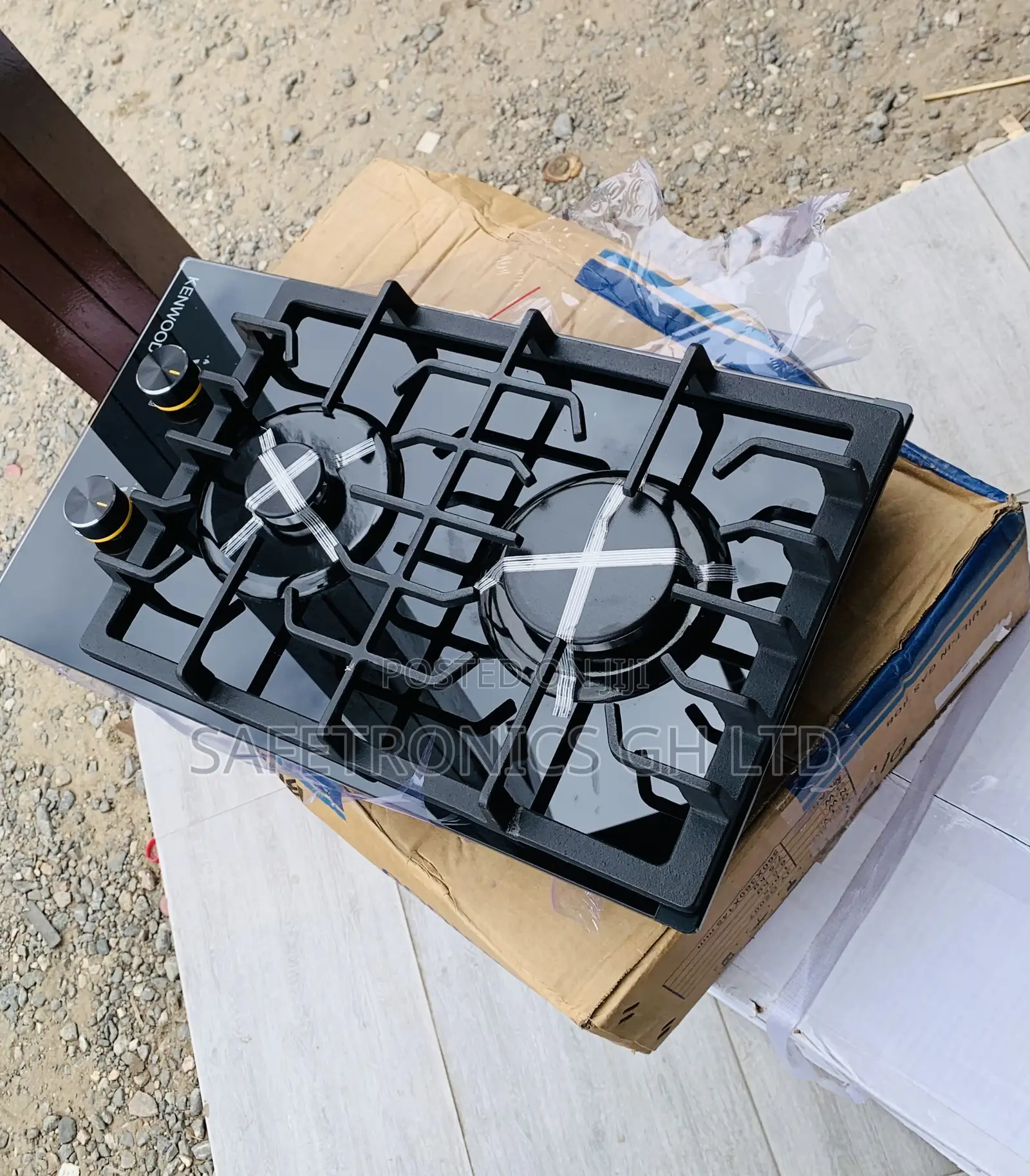 Just Approved Kenwood Black 2 Electric Inbuilt Hob