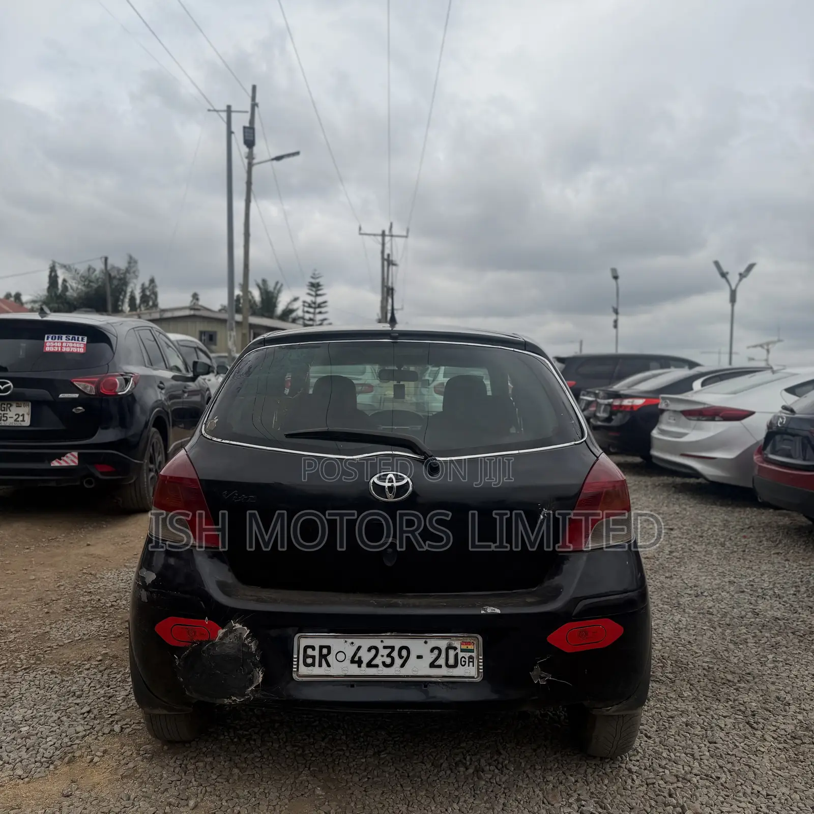 Toyota Vitz 1.3 AWD 5dr 2010 Black
