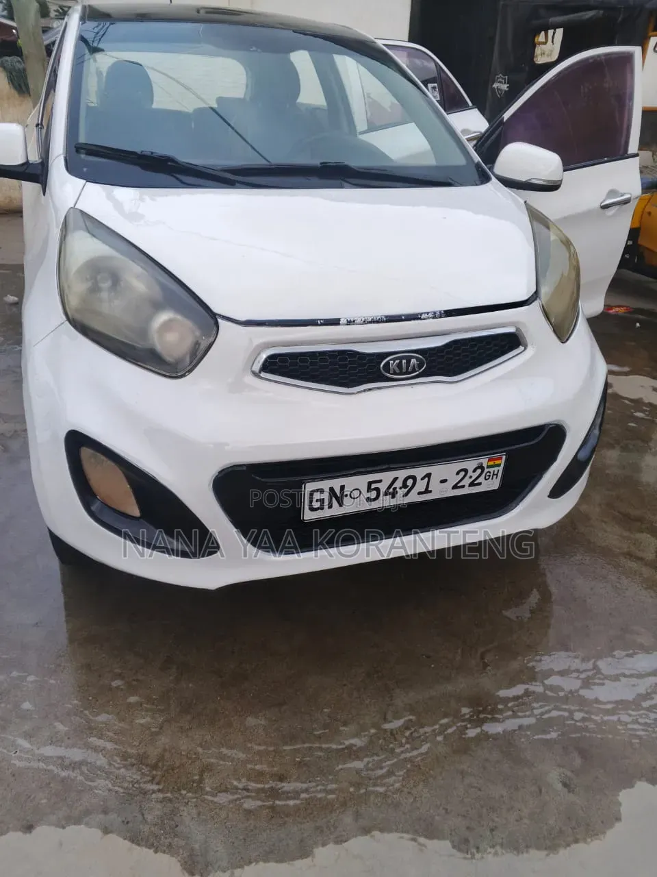 Kia Morning 2014 White