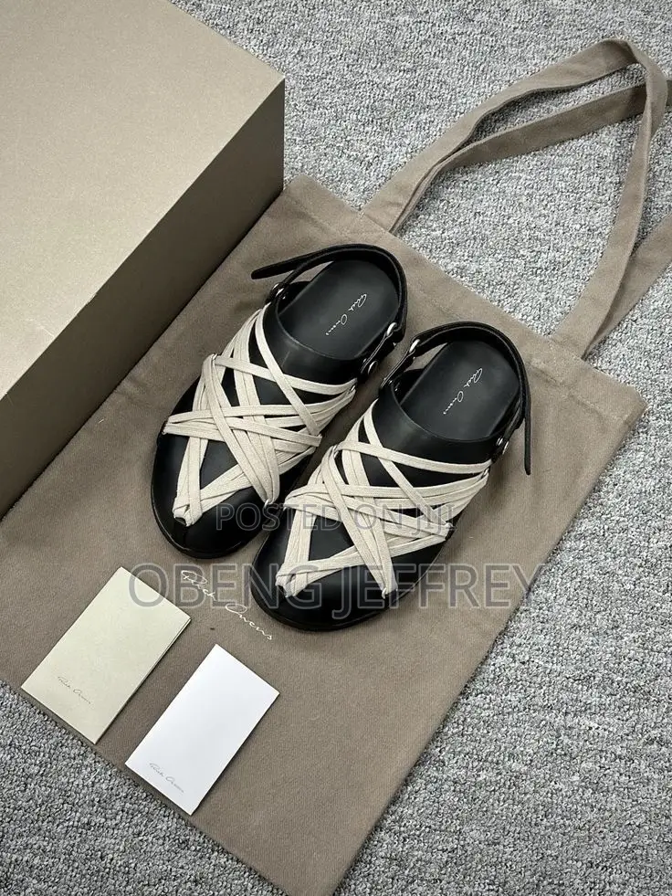 Original Rick Owen Mule Black