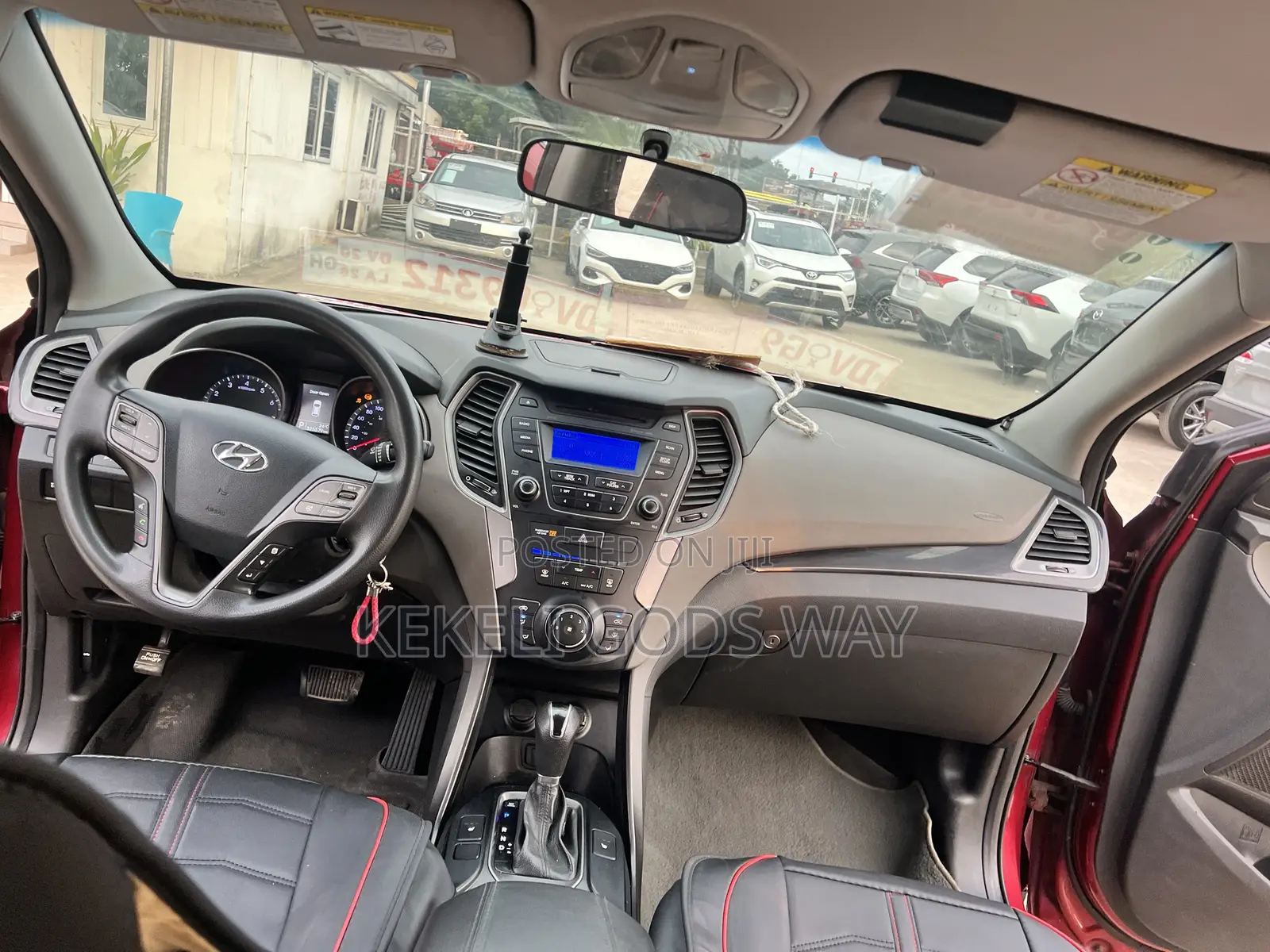 Hyundai Santa Fe 2015 Burgundy