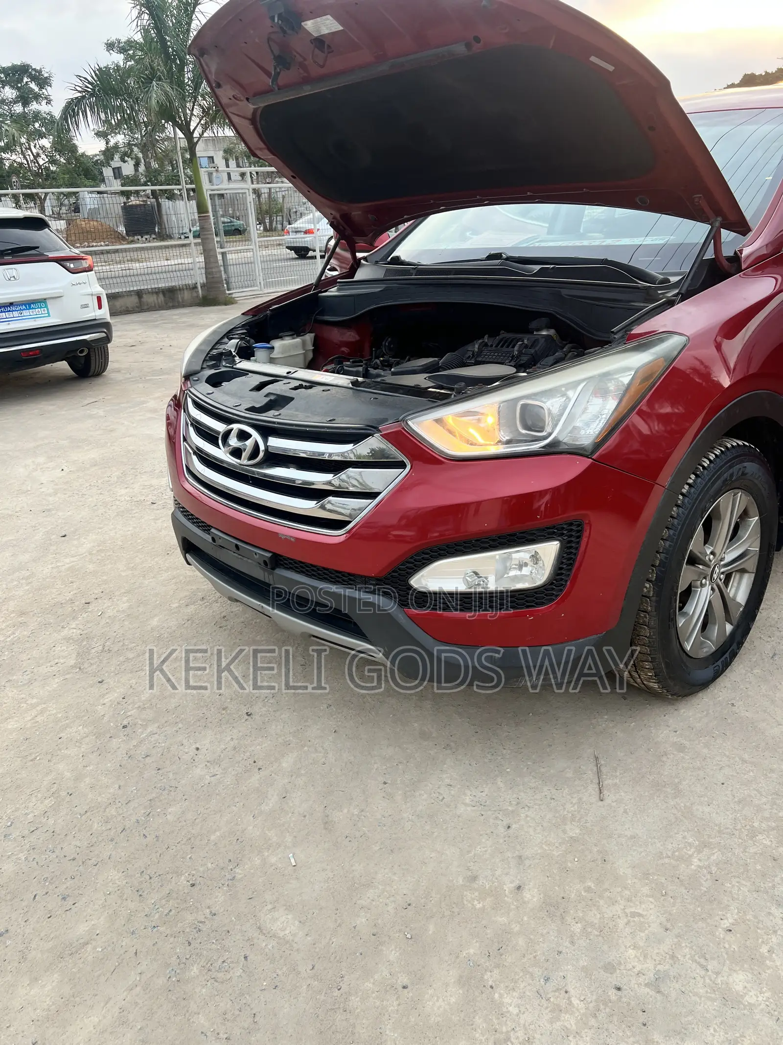 Hyundai Santa Fe 2015 Burgundy