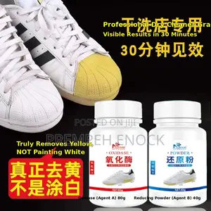 Shoe Sole Edge Oxidase Whitening and Brightening Agent for White Shoes