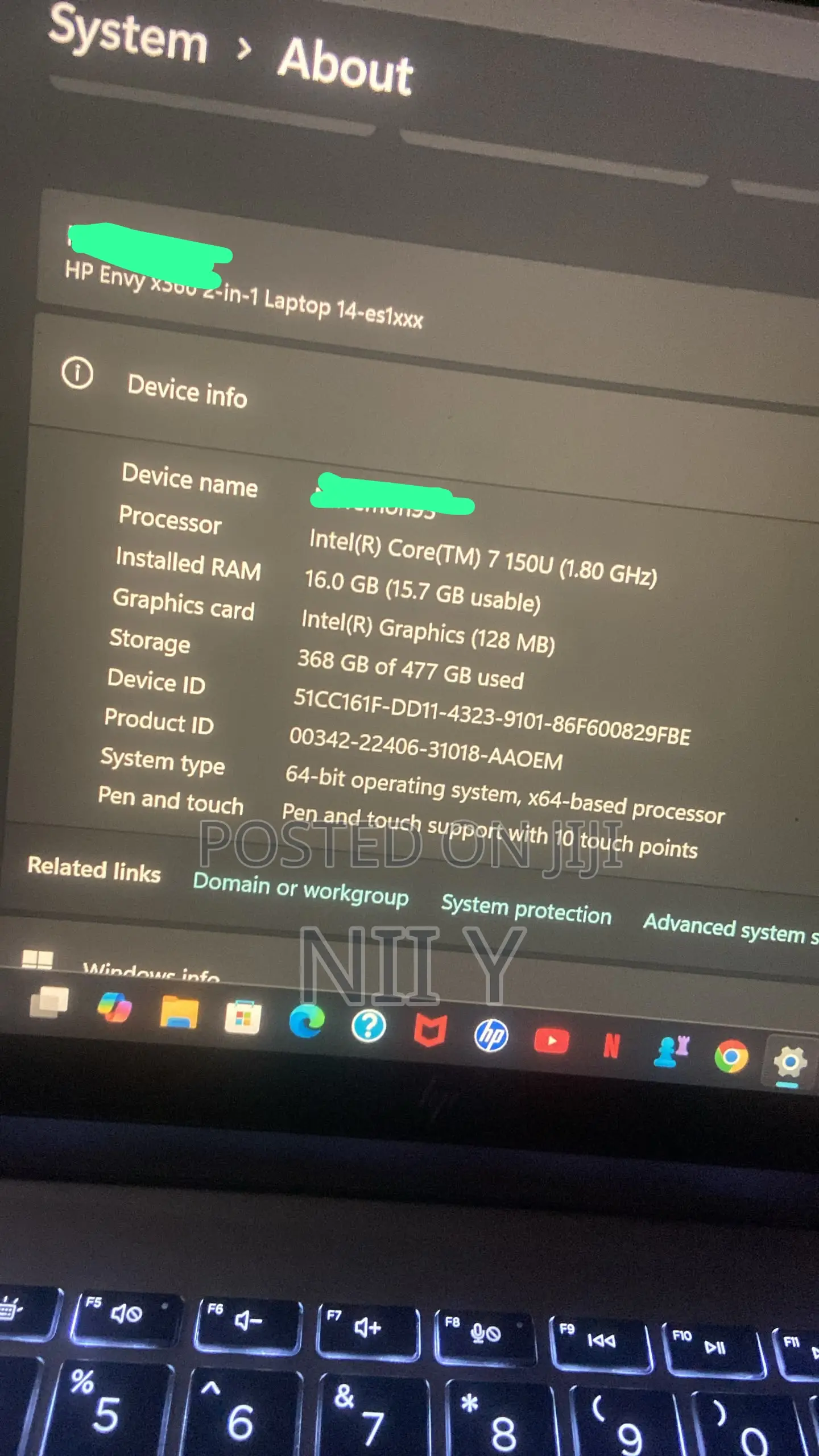 Laptop HP Envy x360 256GB Intel Core Ultra 7 SSD 512GB