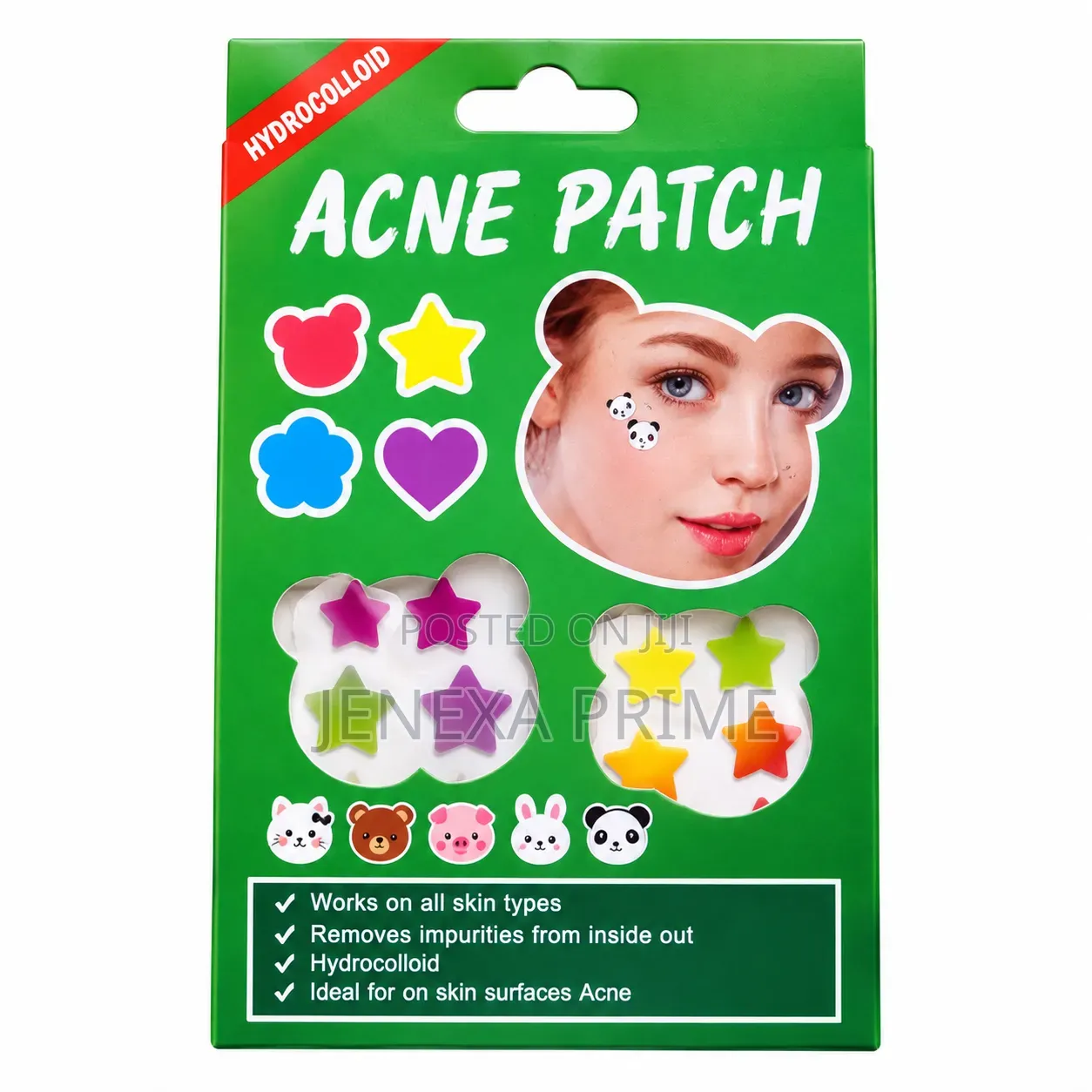 Cute Acne Patches — Colorful Star Shapes