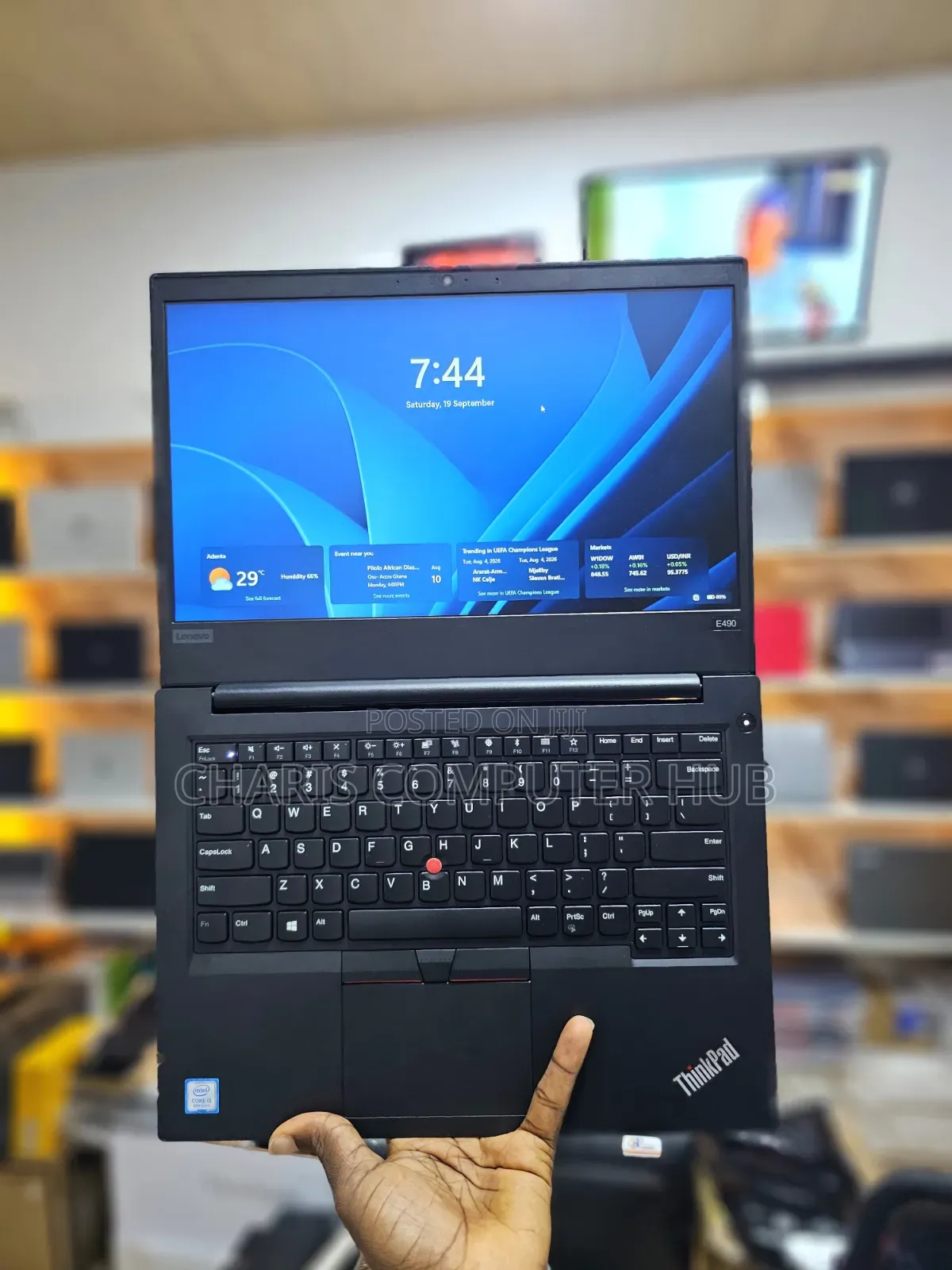 Laptop Lenovo ThinkPad E495 8GB Intel Core i3 SSD 256GB