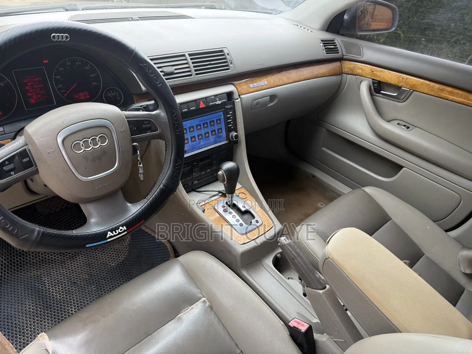 Audi A4 2.0 T FSi Quattro Automatic 2008 Gray