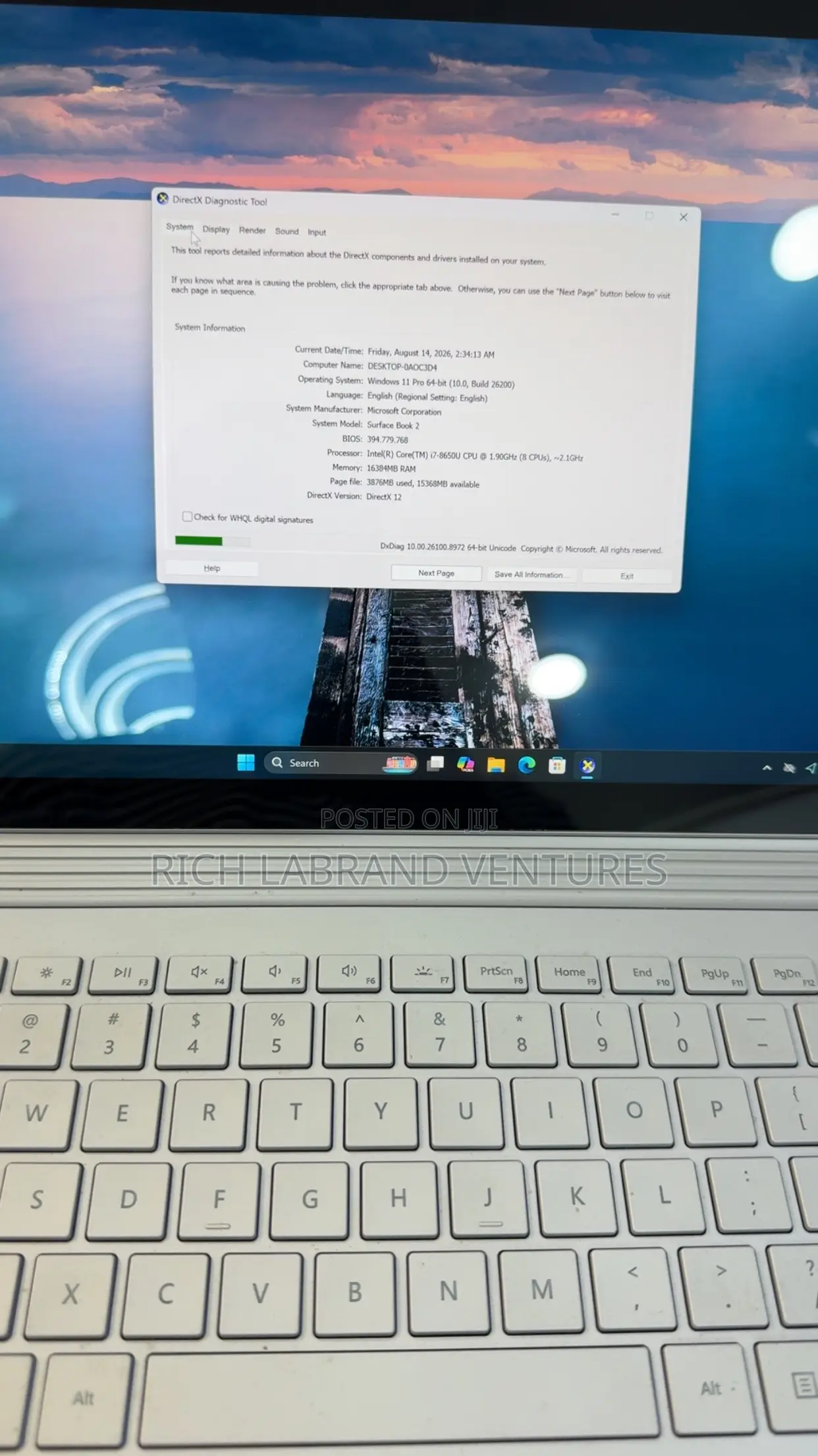 Laptop Microsoft Surface Book 16GB Intel Core i7 SSD 512GB