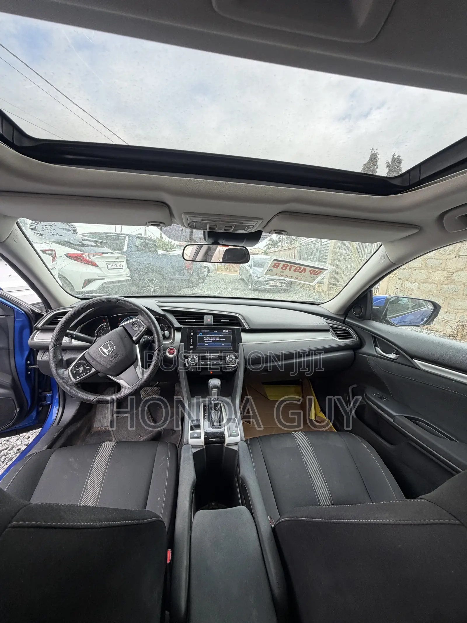 Honda Civic EX-T 4dr Sedan (1.5L 4cyl) 2017 Blue