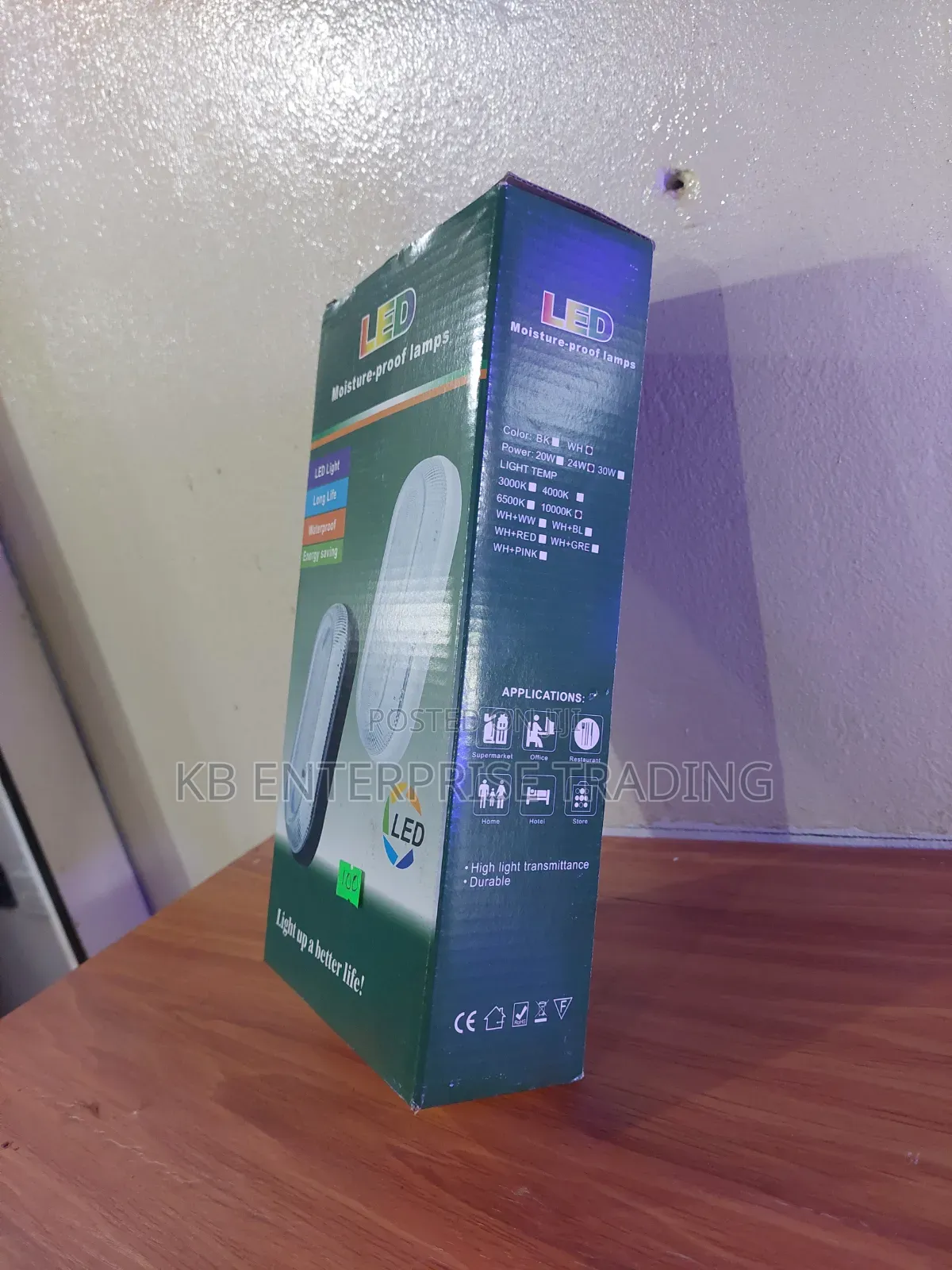 LED Oval Moisture-Proof Lamps