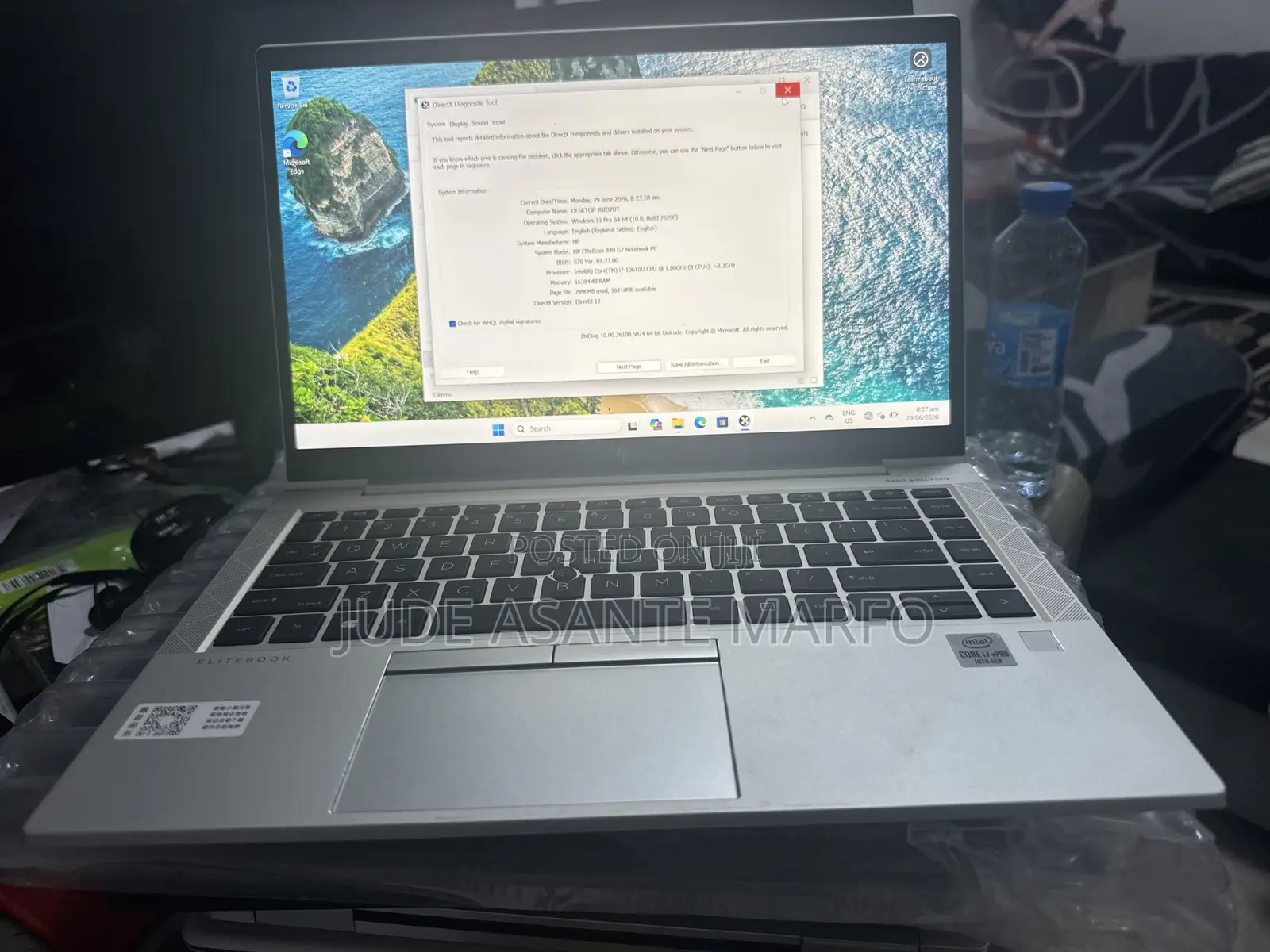 Laptop HP EliteBook 840 G7 16GB Intel Core i7 SSD 1T