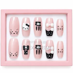 Hello Kitty Nude Bow Press-on Nails