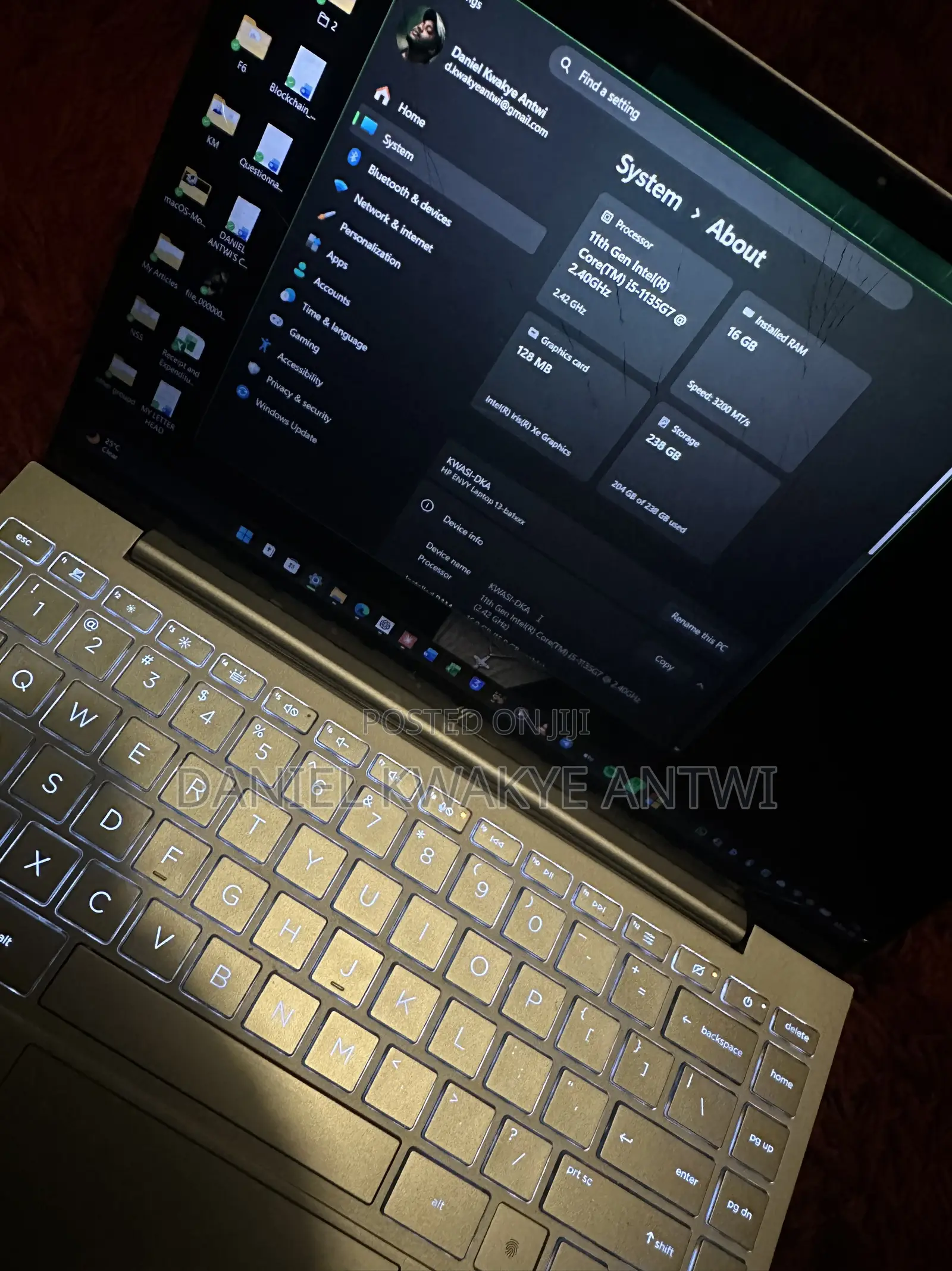 Laptop HP Envy 13-ba 16GB Intel Core i5 SSD 256GB