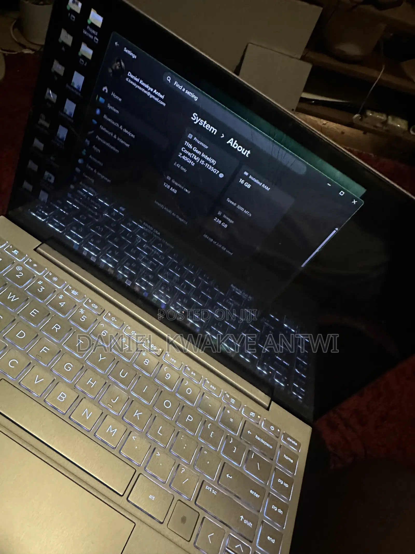 Laptop HP Envy 13-ba 16GB Intel Core i5 SSD 256GB