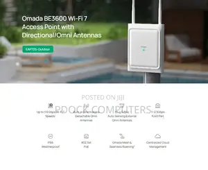 TP-Link EAP725-Outdoor Omada WiFi 7 Access Point (5Gbps BE)
