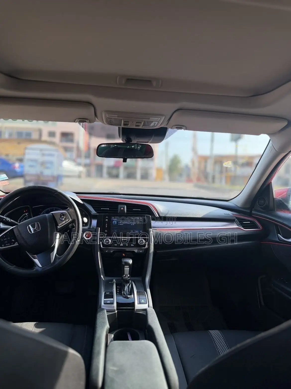 Honda Civic EX Sedan 2018 Red