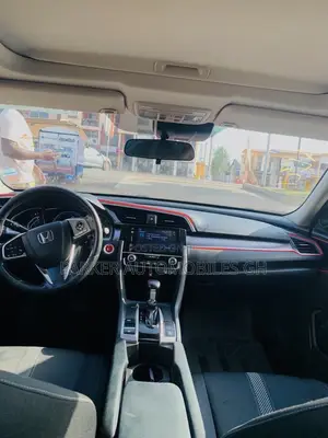Honda Civic EX Sedan 2018 Red