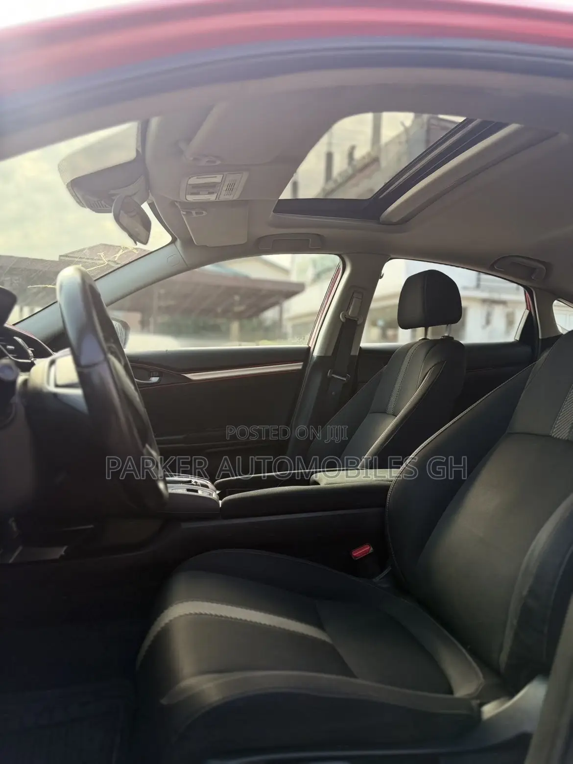 Honda Civic EX Sedan 2018 Red