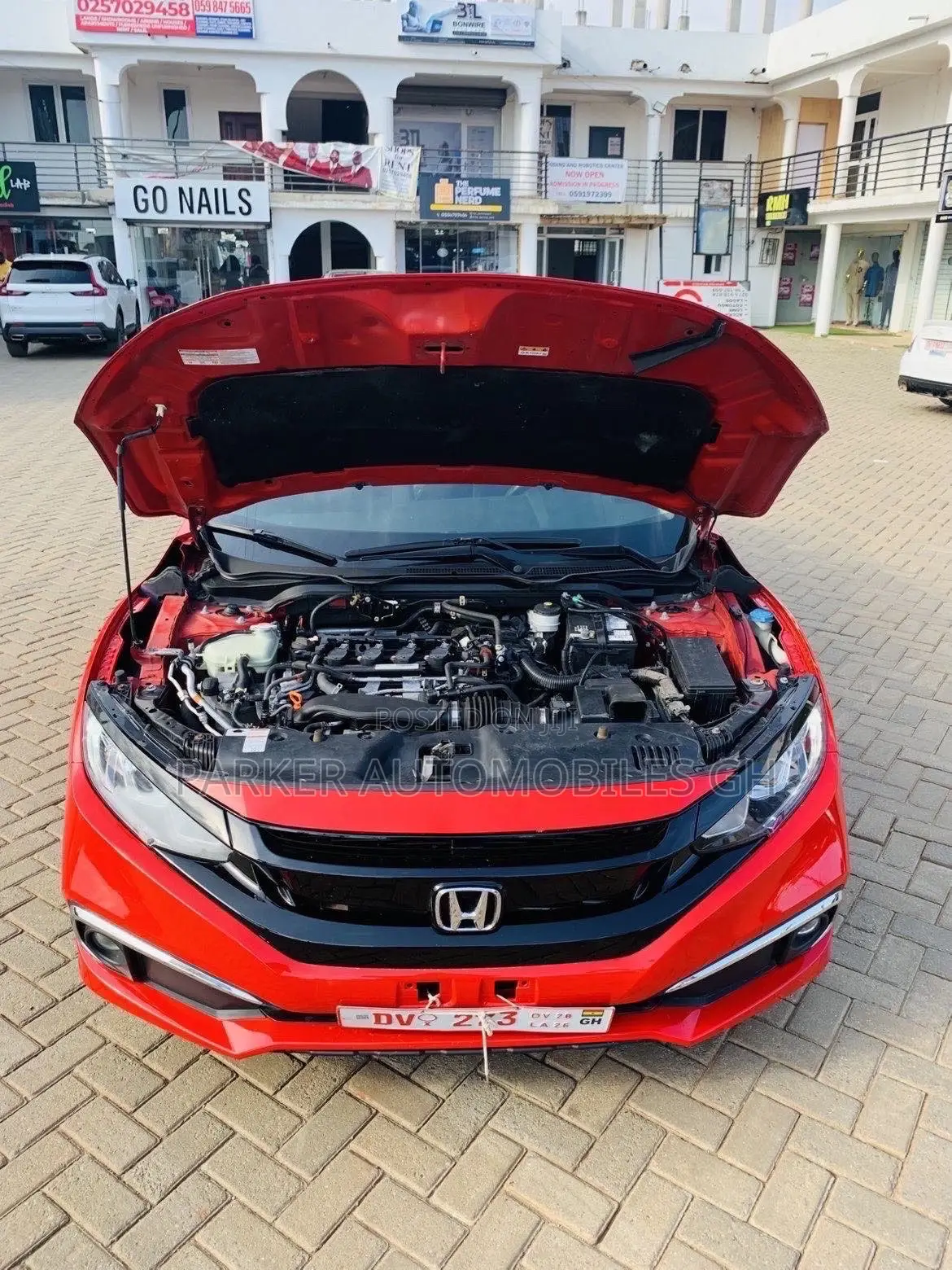 Honda Civic EX Sedan 2018 Red